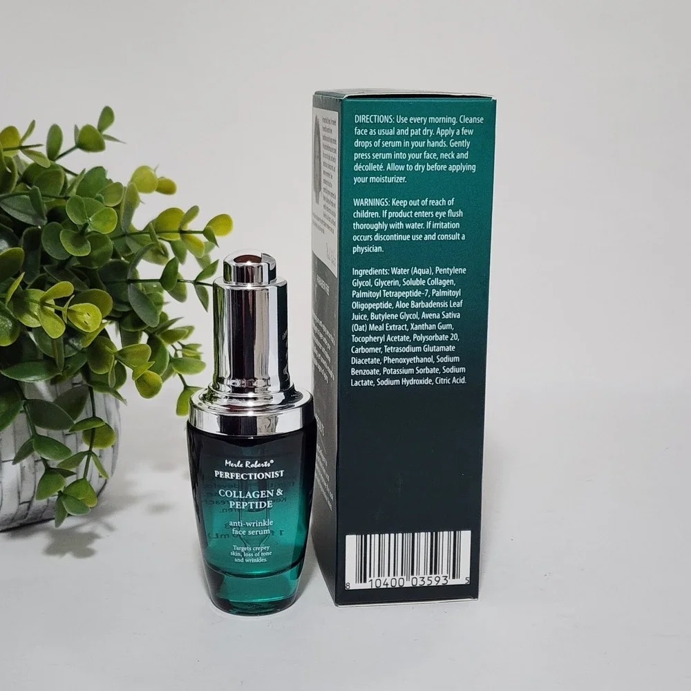 Merle Roberts Perfectionist Collagen & Peptide Anti-wrinkle Face Serum 1 fl oz